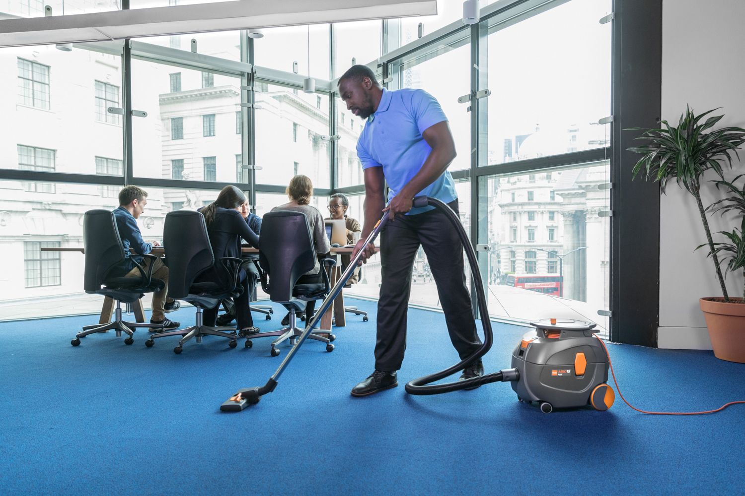 TASKI AERO in business services sector — wide general shot